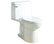 American Standard Champion 4 Elongatedone-Piece Toilet With Seat, White
