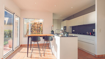 Projet O&RJ/ Conception et installation d'une cuisine dans maison d'architecte