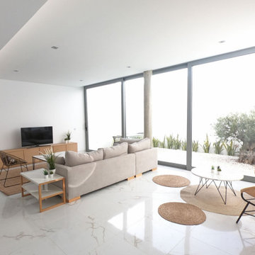 Salón amueblado