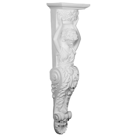 10 1/8"W x 7 5/8"D x 40 1/8"H Damon Corbel
