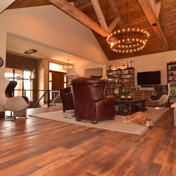 Original Face Solid Reclaimed Mixed Oak with Natural Oil