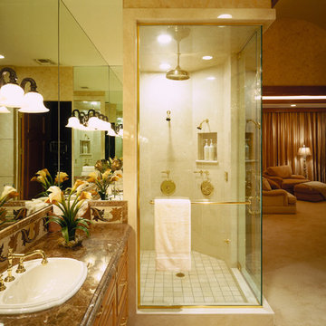 Master Bathroom | Promontory | 03104 by Pinnacle Architectural Studio