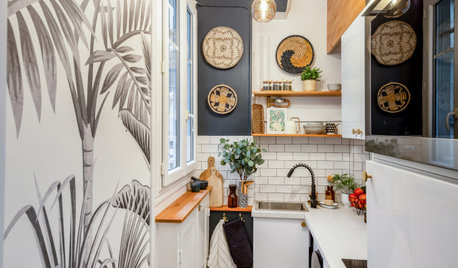Paris Before & After: A Little Kitchen That's Big on Personality
