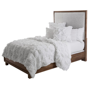Savanna 6-Piece King Comforter Set, White