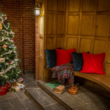Earhart Manor Christmas Show House (Billiards Room)
