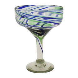 A Rainbow of Glass to Beautify Your Next Gathering - Cocktail Glasses
