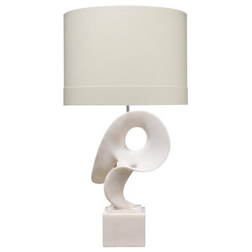 Obscure Table Lamp, White