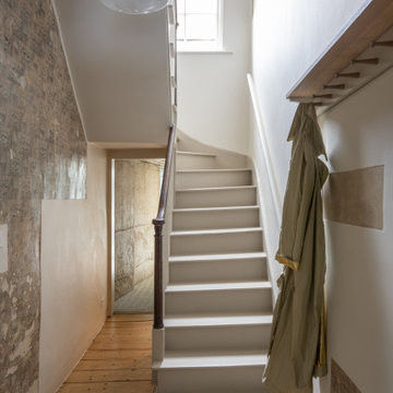 HHallway and stairs, in listed Town House, Clerkenwell, London