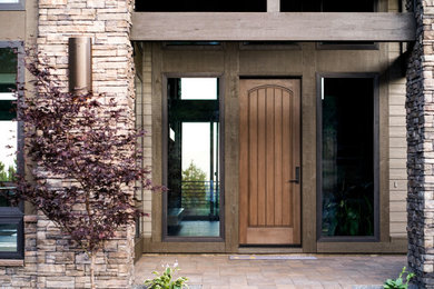 Trendy entryway photo in Other