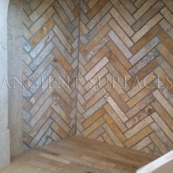 Firebox Stone inserts Herringbone & More - Indoor Fireplaces