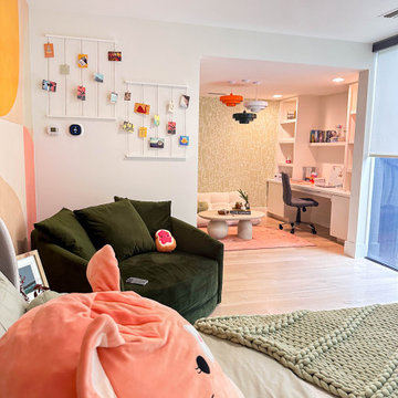 Madi's blush and Sage Pinterest bedroom