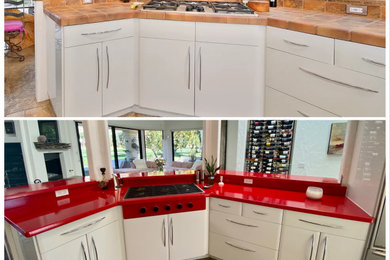 Minimalist kitchen photo in Other