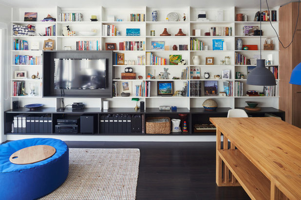 Contemporary Living Room by Shinton*Chang