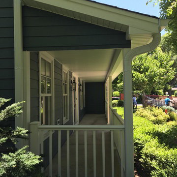 Evening Blue James Hardie Siding Transformation