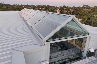 William Clarke College Ridgelight Glass Roof