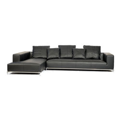 Leather L Shaped Sofa - Sectional Sofas