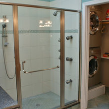 bath with laundry