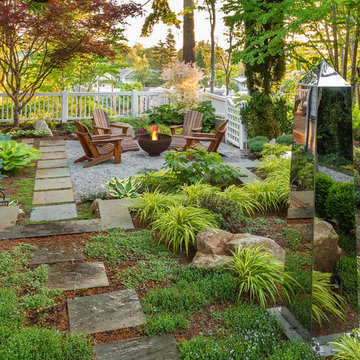 A garden that evokes harmony among the elements