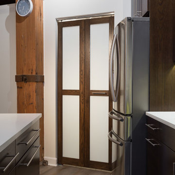 Modern-Rustic Loft Kitchen Remodel