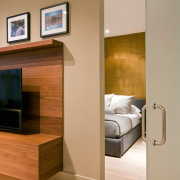 Living room to bedroom passage