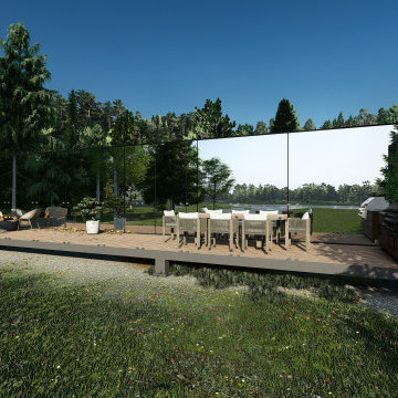 REFLECTIVE CABIN HOUSE