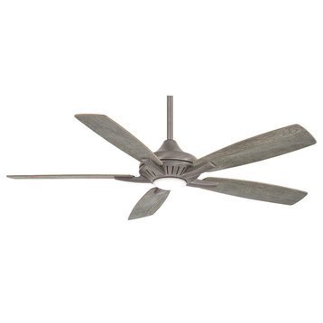 Minka-Aire Dyno LED 52" Ceiling Fan F1000-BNK, Burnished Nickel