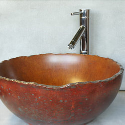 Concrete vessel sink - Bathroom Sinks