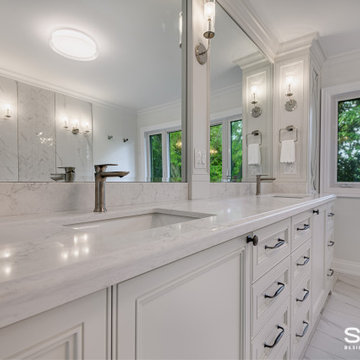 Ensuite and Shared Bathroom Renovation in Kleinburg