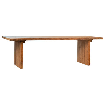 98" Ayala Outdoor Solid Teak Dining Table