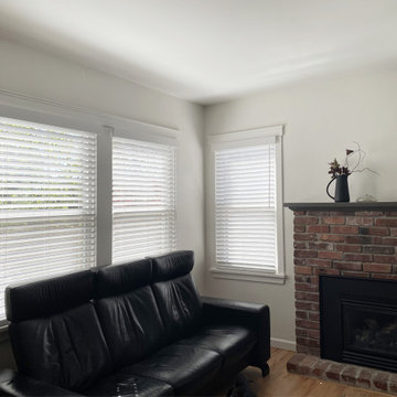 Faux Wood Blinds for a Craftsman Home | Amazing Blinds by Armi