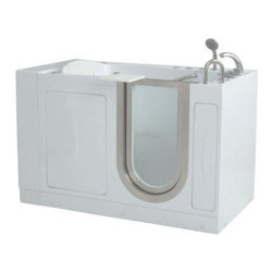 52" x 32" ELLA ROYAL 93118 DUAL RIGHT WHIRLPOOL & AIR ADA WALK-IN ALCOVE TUB - Bathtubs