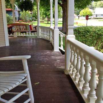 Victorian Porch Railing, Waterman IL