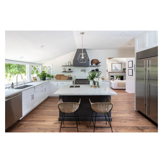 Mulholland Drive- Bel Air - Beach Style - Kitchen - Los Angeles - by ...