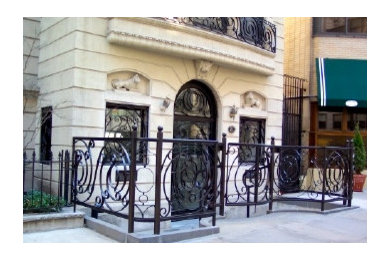 Traditional exterior home idea in New York