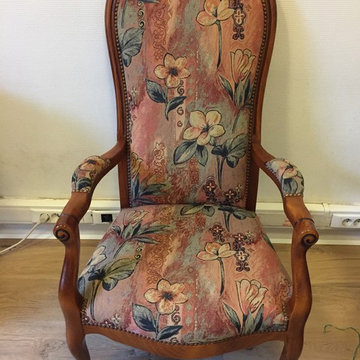 Restauration Fauteuil Voltaire