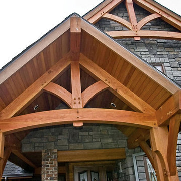 Timber Framed Entryways Showcase
