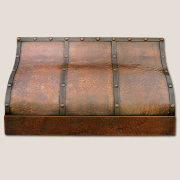 Modern Curve Range Hood by World CopperSmith