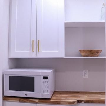 Elegant Kitchen with a Hidden Pantry