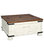 Wystfield White/Brown Cocktail Table With Storage