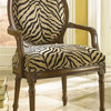 Hidden Treasures Accent Arm Chair with Back