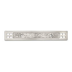 Cosmas - Cosmas 10554SN Satin Nickel 3&rdquo; CTC Cabinet Pull Backplate, 25-PACK - Cabinet And Drawer Handle Pulls