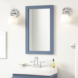 LANDER VANITY MIRROR - BLUE - Products