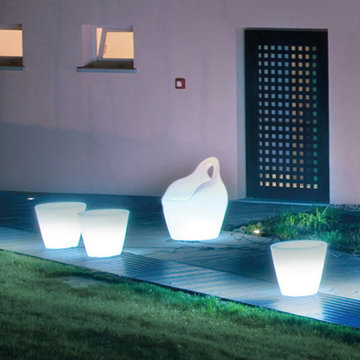 Baba Illuminated Armchair by Orlandini & Radice/Domitalia