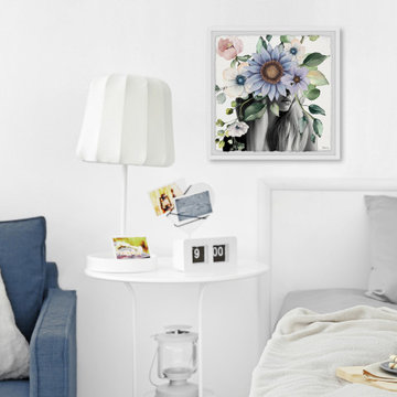 "Magnificent Bloom" Framed Painting Print