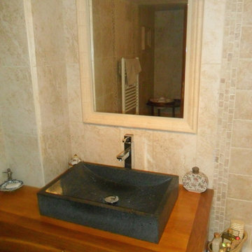OUR CLIENTS' INSTALLATION WITH OUR TRENDY NATURAL STONE PRODUCTS
