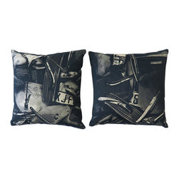 LELIEVRE Jean Paul Gaultier Le Male Motorcycle Pillow Pair - Products