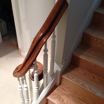 Project #49 | Traditional Staircase with Drum Style Volute