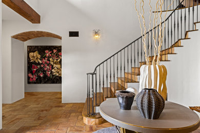 Staircase - mediterranean staircase idea in Other