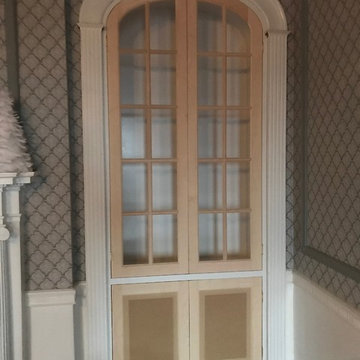 Montclair, Custom Butler's Pantry & Arched Built-in