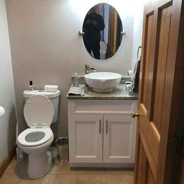 Transitional Kitchen & Bathroom Remodel